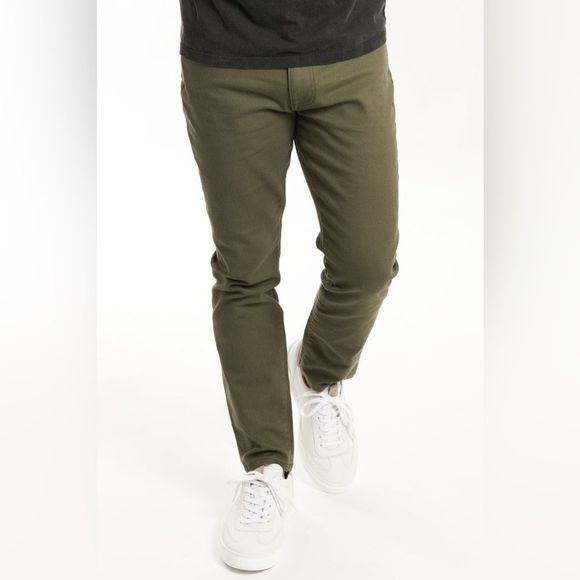 Ash & Erie TAIGA GREEN WEEKEND JEANS - Picture 2 of 5